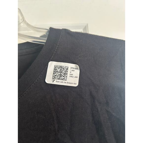 NWOT Port & Company Womens Black T Shirt Lolli Like a Grandma Only Cooler Sz Lg - Picture 2 of 4